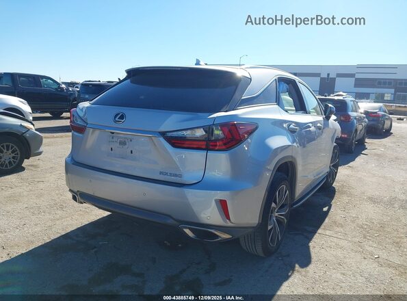 2T2ZZMCA7HC080001 2017 LEXUS RX 350 Silver უკანა მარჯვენა