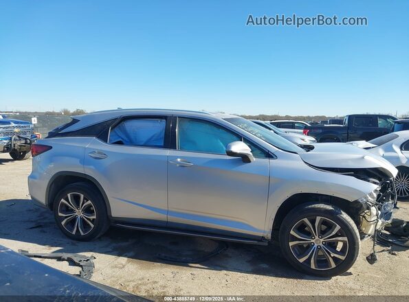 2T2ZZMCA7HC080001 2017 LEXUS RX 350 Silver უკანა სალონის ხედი