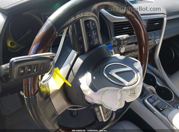 2T2ZZMCA7HC080001 2017 LEXUS RX 350 Silver წინა პანელის ხედი