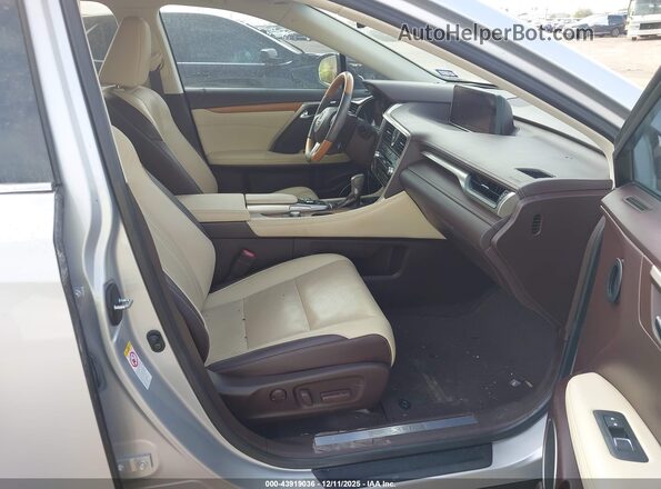2T2ZZMCA8KC118536 2019 LEXUS RX 350 Silver Widok wnętrza z przodu