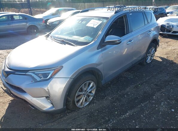 2T3DFREV4HW582894 2017 TOYOTA LIMITED Silver Առջևի ձախ երեք քառորդ տեսարան