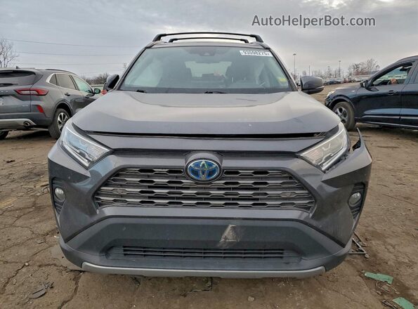 2T3DWRFV0LW047259 2020 TOYOTA LIMITED Gray Front view