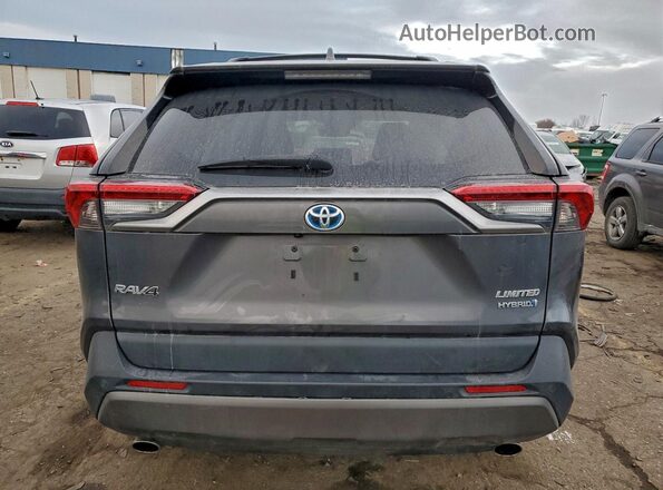 2T3DWRFV0LW047259 2020 TOYOTA LIMITED Gray Rear view