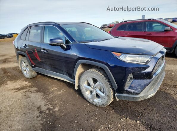 2T3DWRFV8MW127099 2021 TOYOTA LIMITED Blue Front right
