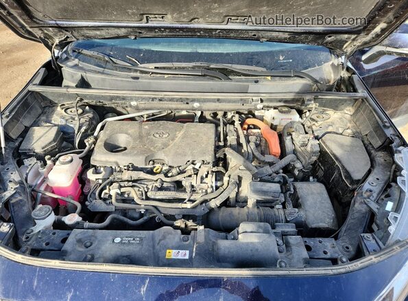 2T3DWRFV8MW127099 2021 TOYOTA LIMITED Blue Engine compartment view