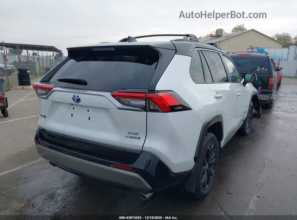 2T3E6RFV1RW070420 2024 TOYOTA RAV4 HYBRID Белый Задняя правая четверть