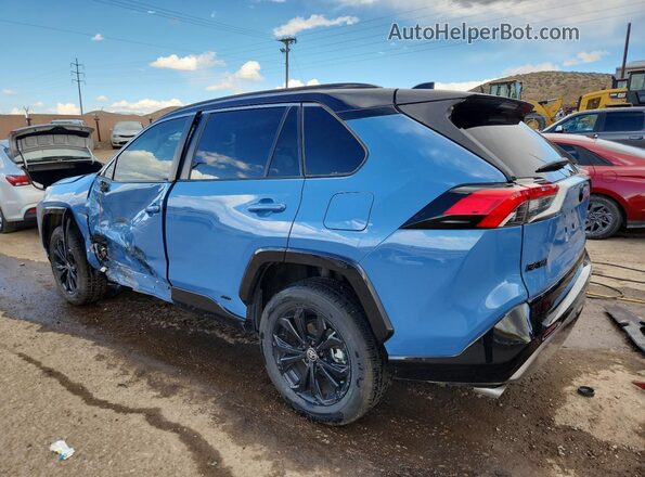 2T3E6RFV2NW032298 2022 TOYOTA RAV4 Blue Tył lewy