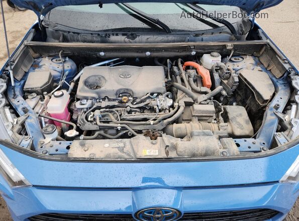 2T3E6RFV2NW032298 2022 TOYOTA RAV4 Blue Widok wnętrza z tyłu