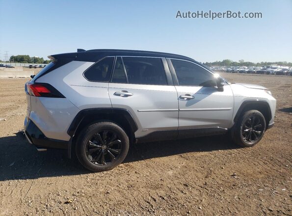 2T3E6RFV5NW031033 2022 TOYOTA RAV4 Серебряный Задняя правая четверть