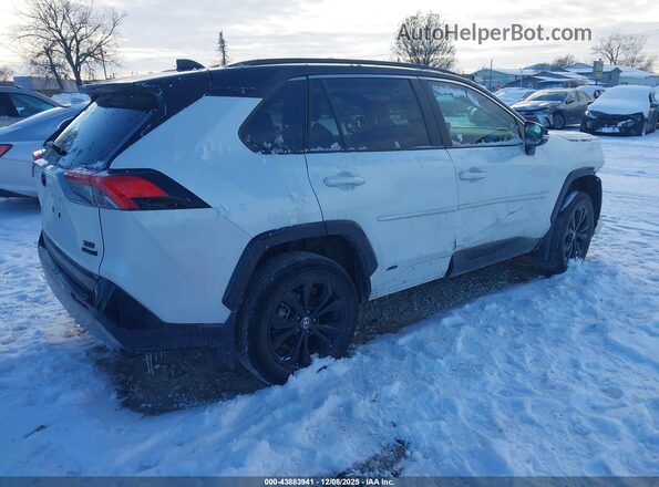 2T3E6RFV5RW058125 2024 TOYOTA RAV4 HYBRID White უკანა მარჯვენა