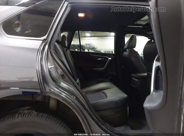 2T3E6RFV6MW022680 2021 TOYOTA RAV4 HYBRID Gray Vista de la etiqueta del VIN