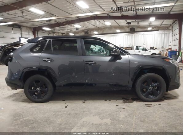 2T3E6RFV6MW022680 2021 TOYOTA RAV4 HYBRID Gray Vista interior de 360 grados