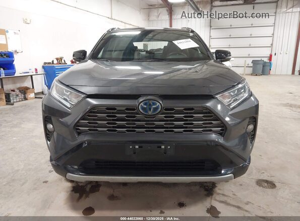 2T3E6RFV6MW022680 2021 TOYOTA RAV4 HYBRID Gray Vista interior trasera