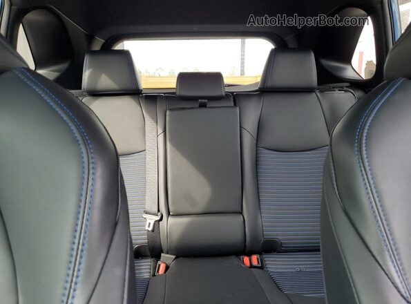 2T3E6RFV7NW035441 2022 TOYOTA RAV4 Blue Вид задніх сидінь