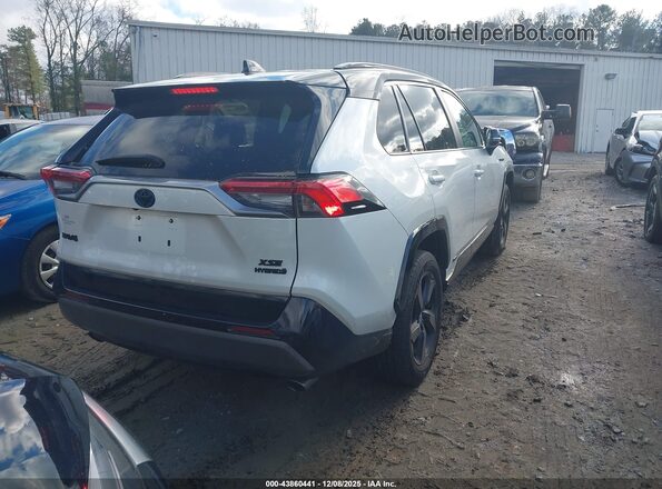 2T3EWRFV1LW081473 2020 TOYOTA RAV4 HYBRID White Հետևի աջ