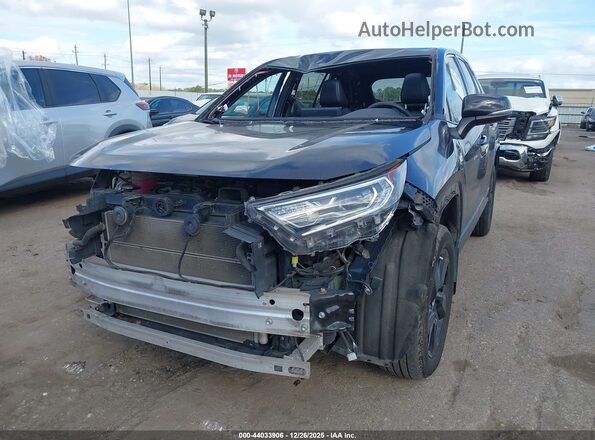 2T3EWRFV2LW098315 2020 TOYOTA RAV4 HYBRID Blue Widok z przodu