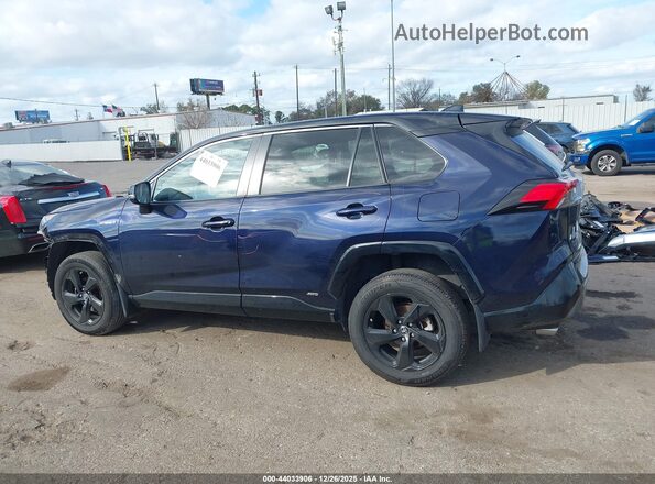 2T3EWRFV2LW098315 2020 TOYOTA RAV4 HYBRID Blue Widok wnętrza 360 stopni
