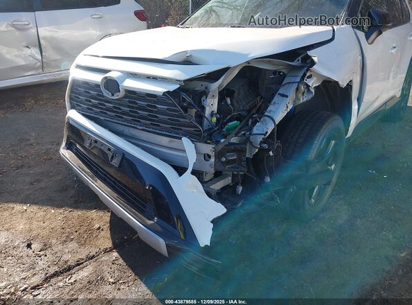 2T3EWRFV5KW041931 2019 TOYOTA RAV4 HYBRID White Вид спереду