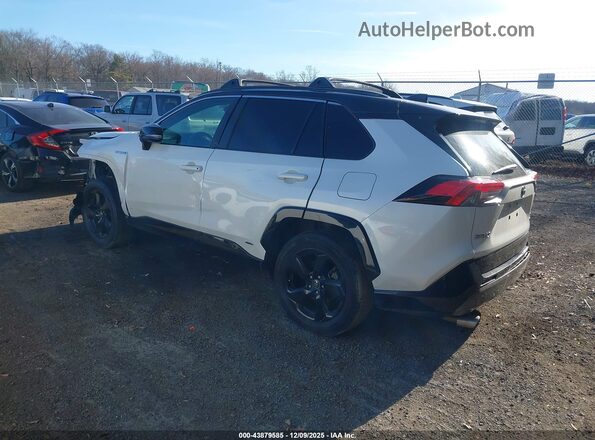 2T3EWRFV5KW041931 2019 TOYOTA RAV4 HYBRID White Задня ліва чверть