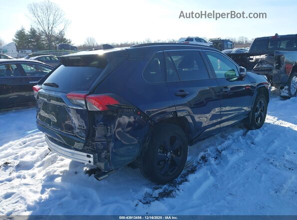 2T3EWRFV7LW060353 2020 TOYOTA RAV4 HYBRID Dark Blue Задняя правая четверть
