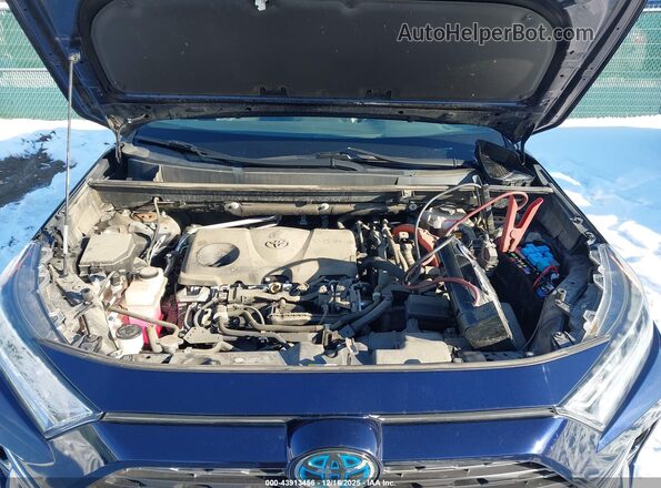 2T3EWRFV7LW060353 2020 TOYOTA RAV4 HYBRID Dark Blue Вид сзади