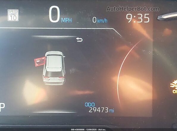 2T3H1RFV1RC254365 2024 TOYOTA LE White Հետևի նստատեղերի տեսք