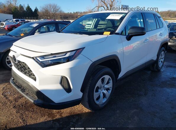 2T3H1RFV1RC254365 2024 TOYOTA LE White Առջևի ձախ երեք քառորդ տեսարան
