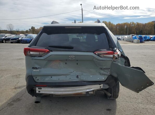 2T3J1RFV0NW280434 2022 TOYOTA RAV4 Gray Widok z tyłu