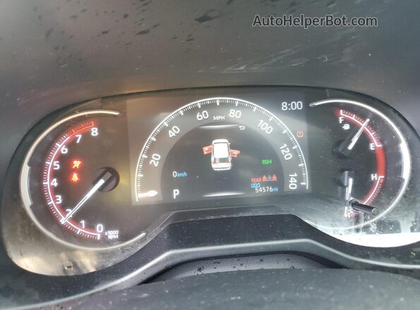 2T3J1RFV0NW280434 2022 TOYOTA RAV4 Gray Widok zestawu wskaźników