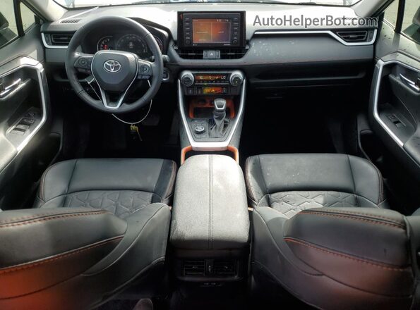 2T3J1RFV0NW280434 2022 TOYOTA RAV4 Gray Widok deski rozdzielczej