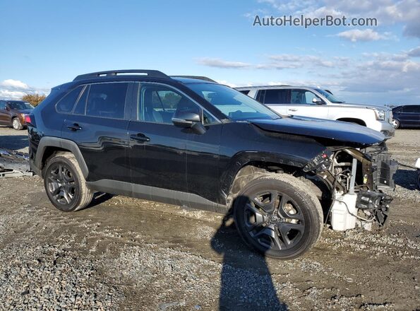 2T3J1RFV1NW257289 2022 TOYOTA RAV4 Черный Передняя правая четверть