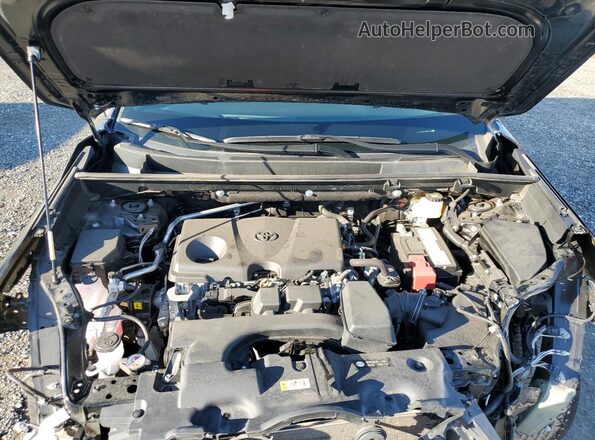 2T3J1RFV1NW257289 2022 TOYOTA RAV4 Черный Вид подкапотного пространства