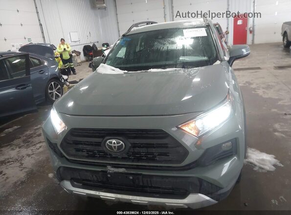 2T3J1RFV3MW172405 2021 TOYOTA RAV4 Gray Вид щитка приладів