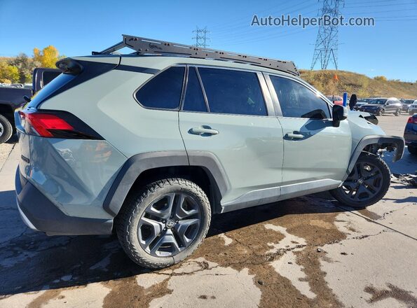 2T3J1RFV3NW255091 2022 TOYOTA RAV4 Green Tył prawy