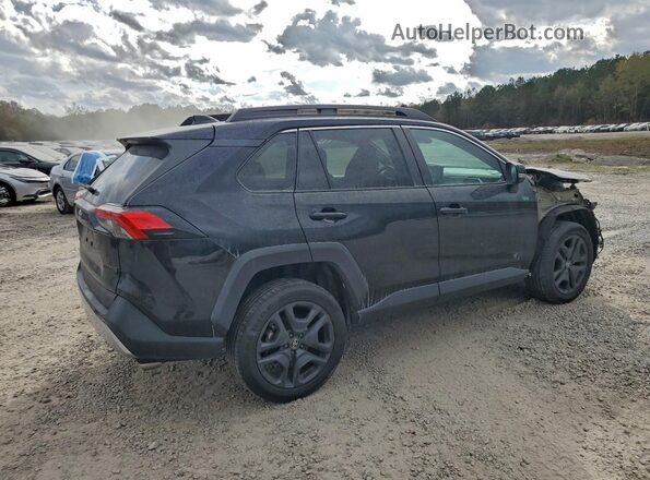 2T3J1RFVXNW272843 2022 TOYOTA RAV4 Black უკანა მარჯვენა