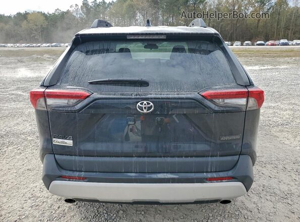 2T3J1RFVXNW272843 2022 TOYOTA RAV4 Black უკანა ხედი