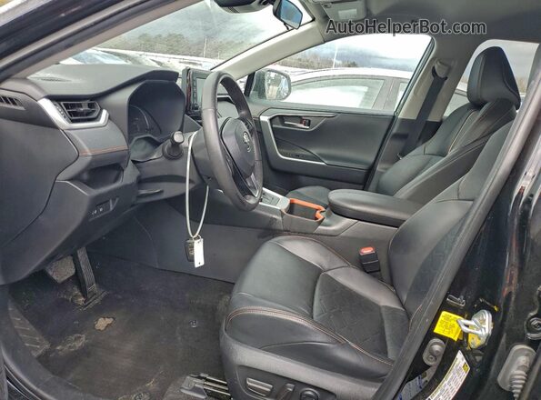 2T3J1RFVXNW272843 2022 TOYOTA RAV4 Black წინა სალონის ხედი