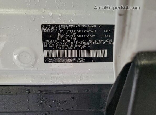 2T3J1RFVXRW464219 2024 TOYOTA RAV4 White Вид підкапотного простору
