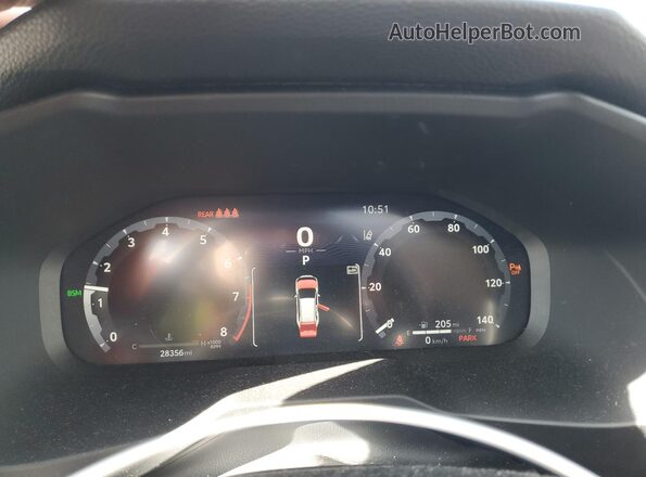 2T3N1RFV9RW414820 2024 TOYOTA LIMITED Charcoal Instrument cluster view