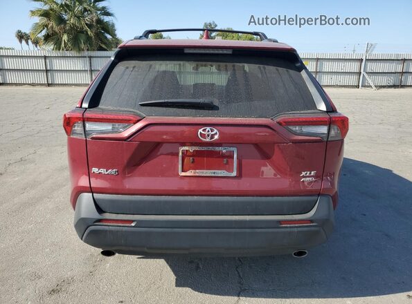 2T3P1RFV8RW489310 2024 TOYOTA LE Burgundy Հետևի տեսք