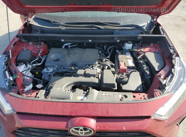 2T3P1RFV8RW489310 2024 TOYOTA LE Burgundy Սալոնի հետևի տեսք
