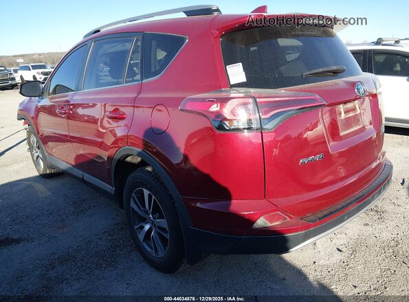 2T3RFREV8JW834870 2018 TOYOTA LE Maroon Հետևի ձախ