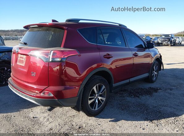 2T3RFREV8JW834870 2018 TOYOTA LE Maroon Հետևի աջ