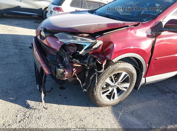 2T3RFREV8JW834870 2018 TOYOTA LE Maroon Դիմացի տեսք