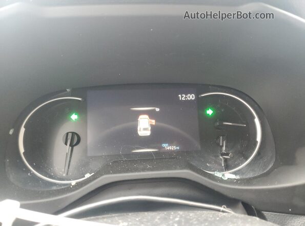 2T3S1RFVXRW465472 2024 TOYOTA RAV4 Gray Widok zestawu wskaźników