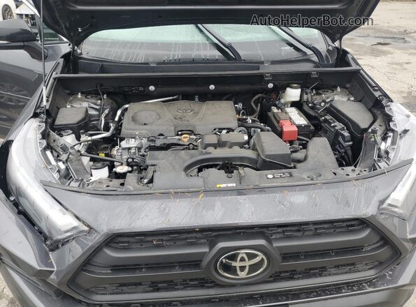 2T3S1RFVXRW465472 2024 TOYOTA RAV4 Gray Widok komory silnika