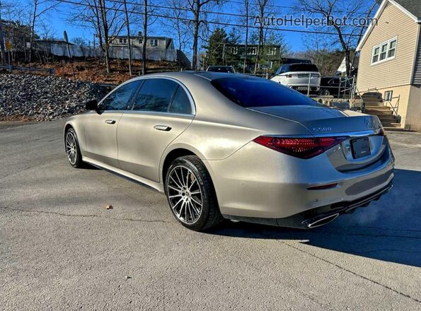 W1K6G7GB3NA071240 2022 MERCEDES-BENZ S Серебряный Задняя правая четверть
