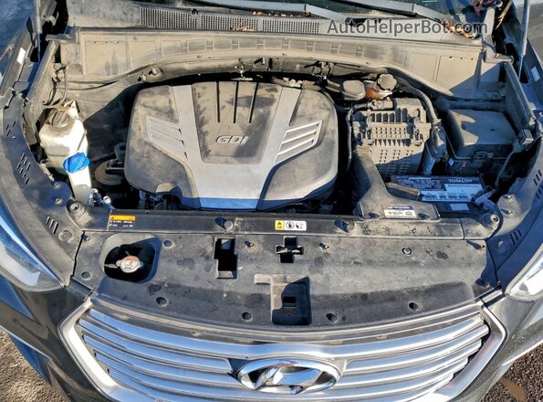 KM8SMDHFXJU277046 2018 HYUNDAI SANTA FE Черный 