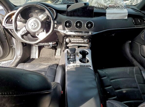 KNAE55LC4N6104972 2022 KIA STINGER Silver Instrument cluster view