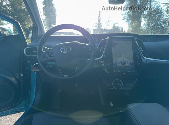 JTDKAMFP6M3171423 2021 TOYOTA LE Blue Вид задніх сидінь